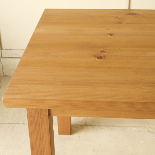 無印良品 木製テーブル 天板 幅120×奥行60cm 脚72cm