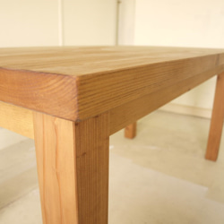 ダイニングテーブル 無垢板 モミの木 001 横150ｃｍ 宮崎 無垢家具 モミの木家具 9枚目の画像