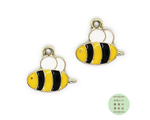 ミツバチねこチャンとてんとう虫チャームb