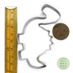 恐竜のステンレス製クッキー型S（クッキーカッター・クッキー抜き型）#SC-0014 4枚目の画像