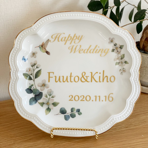 ウエディング プレート ♡ 【HAPPY WEDDING】 ウェルカムボード Candy