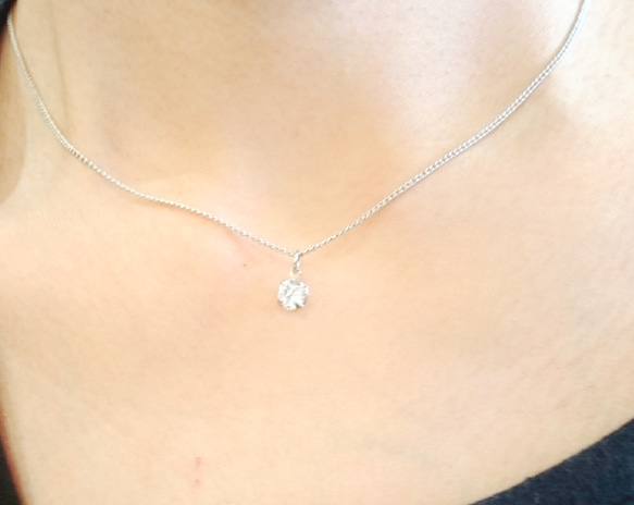 Zirconia necklace 2枚目の画像
