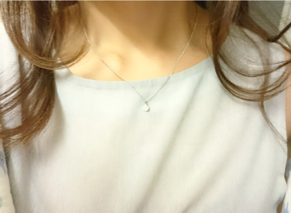 Zirconia necklace 3枚目の画像