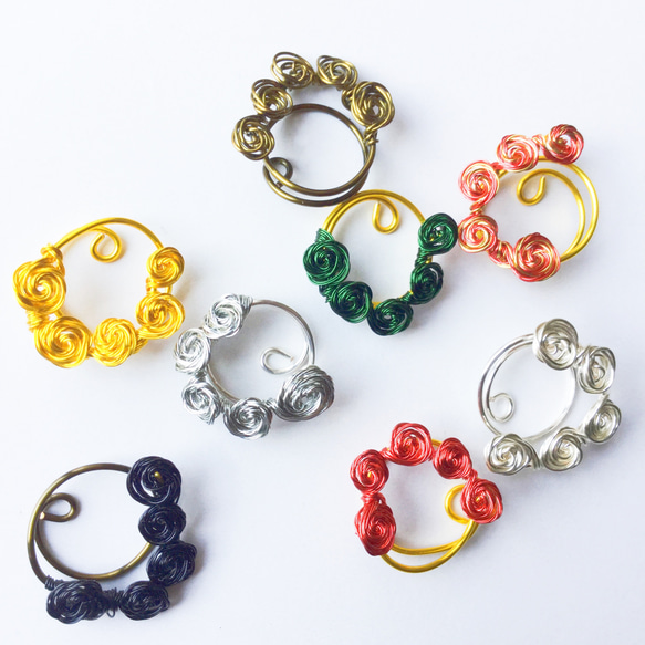薔薇の冠マスクチャーム【イヤーアクセサリーに変更可能】 マスク 