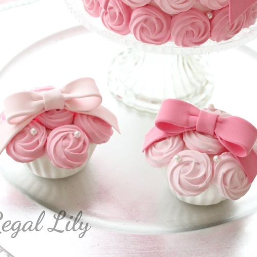 オーガンジーリボン♡ツイン♡カップケーキ オーガンジーリボン♡ツイン♡カップケーキ 【公式通販】