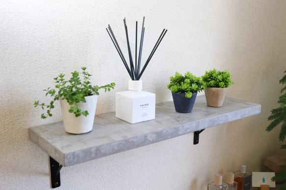 モールテックス　飾り棚 Shelf 01-K｜モールテックス コンクリート ディスプレイ