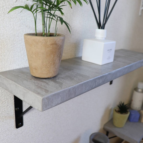 Amazon｜ウォールシェルフ 3点セット 30 40 50 60 90cm 取り付け