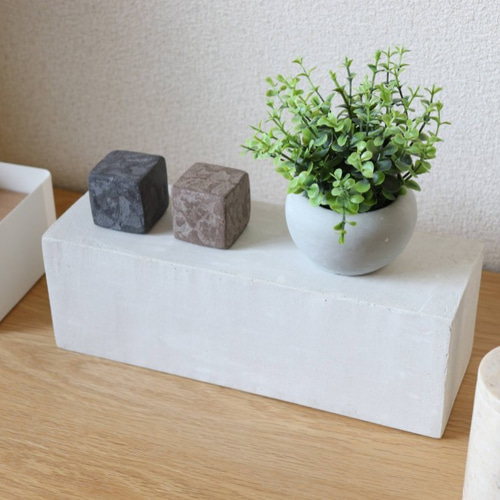 オブジェ W300㎜×D100㎜ MORTEX モールテックス 植物台 小物置き台