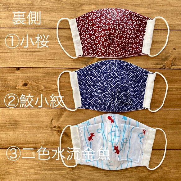 ひんやり冷たい❄️夏マスク❄️保冷剤ポケット付き立体マスク(保冷剤4個付き)女性用 3枚目の画像