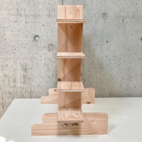 ラック4段/50幅〈安価材〉 組み立てイベント什器 コレクションラック