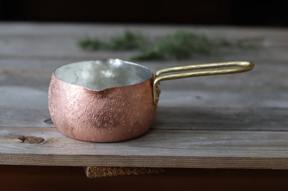 まあるい銅のミニミルクパン 鍋・土鍋 WATO 通販 11517910｜Creema