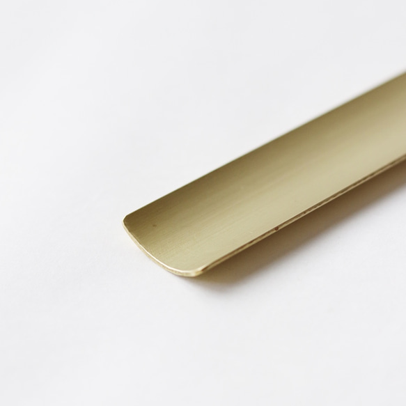 錫のお香立てと真鍮受皿　[　しずく　] 3枚目の画像