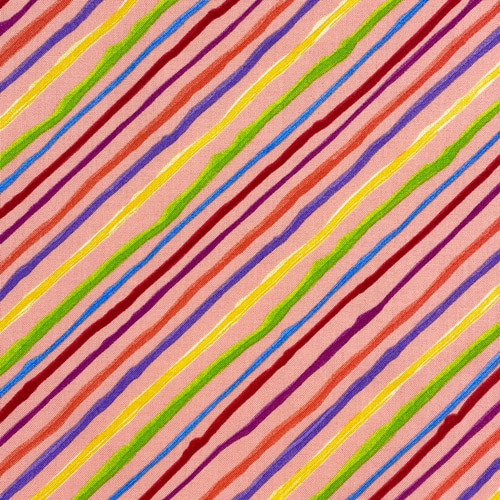 USAコットン ロラライ・ハリス Quirky Bias Stripe LH24 生地 アンの家