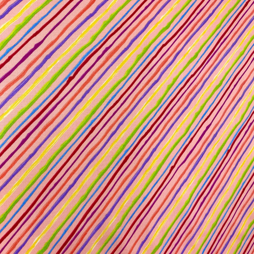 USAコットン ロラライ・ハリス Quirky Bias Stripe LH24 生地 アンの家