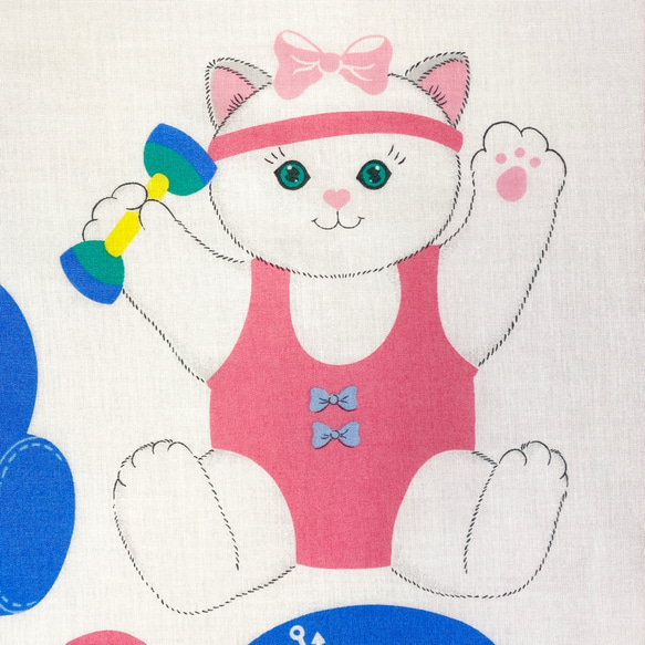 USAコットン　V.I.P.  ヴィンテージ  Baby Cats  V26   布幅１１０×９０㎝ 6枚目の画像