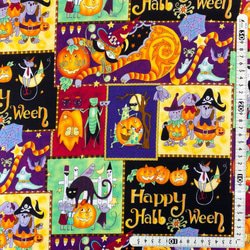 USAコットン　Daisy Kingdom    Halloween Fantasy Pach  DK17 2枚目の画像