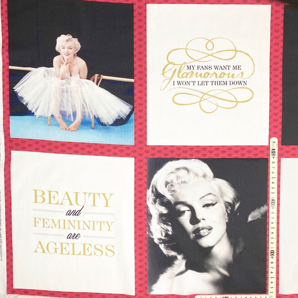 USAコットン Marilyn Monroe マリリンモンロー RK2 生地 アンの