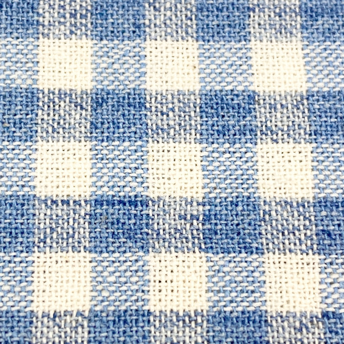 国産コットン ギンガムチェック ブルー J14 生地 アンの家 通販