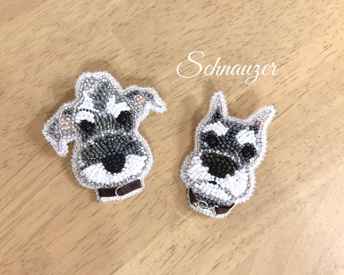 専用】ハンドメイド 刺繍ブローチ ヘアゴム