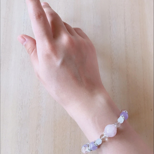 ♡ 安らぎと愛情へ導く ♡ 愛の石ローズクォーツ/アメジスト