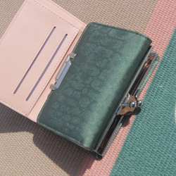 ミニ財布 レディース 財布 三つ折り財布 レディース がま口 ウォレット 小銭入れ付き 大容量 取り出しやすい 人気 か 2枚目の画像