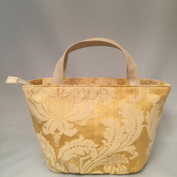 creema限定、ミナペルホネンのBonheurのファスナーマルシェトート