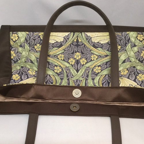 ネットオフ 送料得店  ウィリアムモリス ピンパーネル（ジャガード織）のトートバッグ Tote Bag