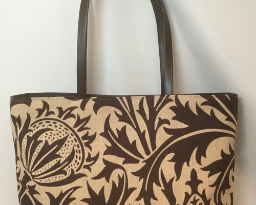 ウィリアムモリス川島織物トートバックハンドメイド ケルムスコットツリー モリスのケルムスコットツリーでBag | 施工事例 | 株式会社メルサ