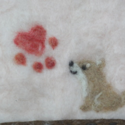 スマホポーチ　柴犬 3枚目の画像