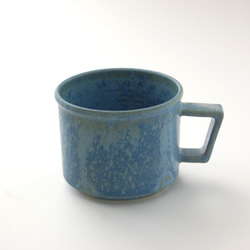 unevenly shaped cup/Indigo【マグカップ/高台なし】 3枚目の画像