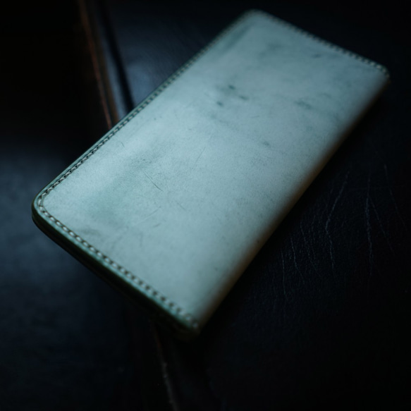 イタリアンレザー財布　Leather wallet 1枚目の画像