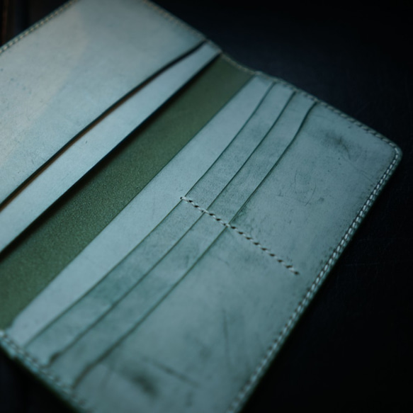 イタリアンレザー財布　Leather wallet 5枚目の画像