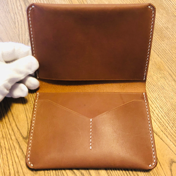 パスポート用レザー　ケース　 Leather case for Passport 6枚目の画像