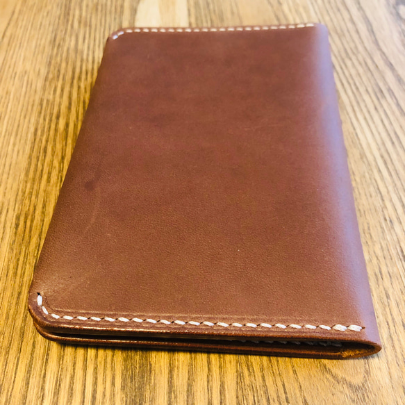 パスポート用レザー　ケース　 Leather case for Passport 8枚目の画像