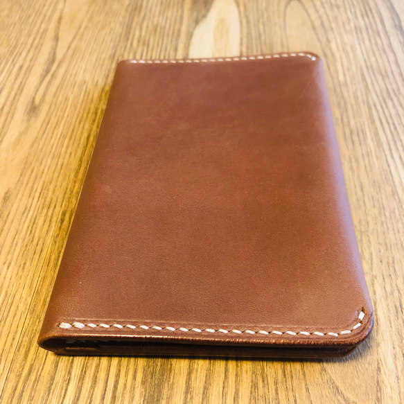 パスポート用レザー　ケース　 Leather case for Passport 9枚目の画像