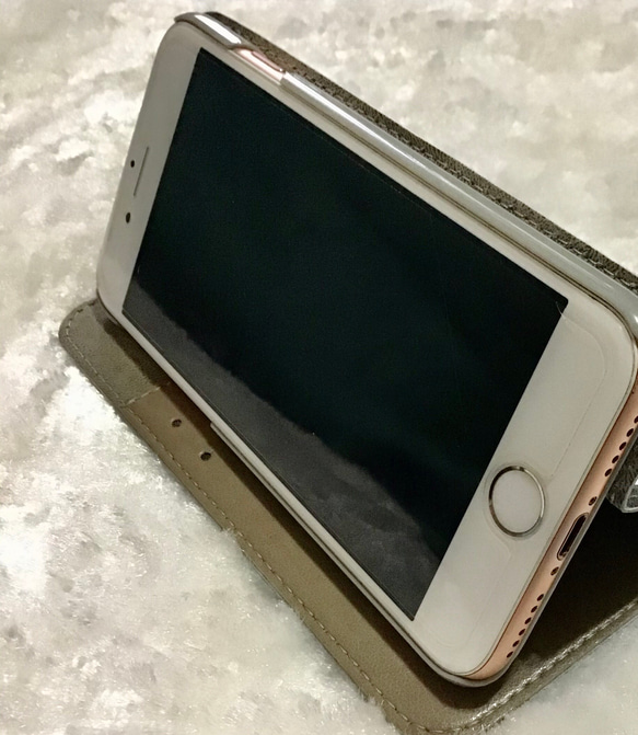 ☆めでたい金魚☆ 帯なし手帳型iPhoneスマホケース 3枚目の画像