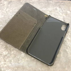 天高く・・・山の風☆シンプルな帯なし手帳型 iPhoneスマホケース 2枚目の画像