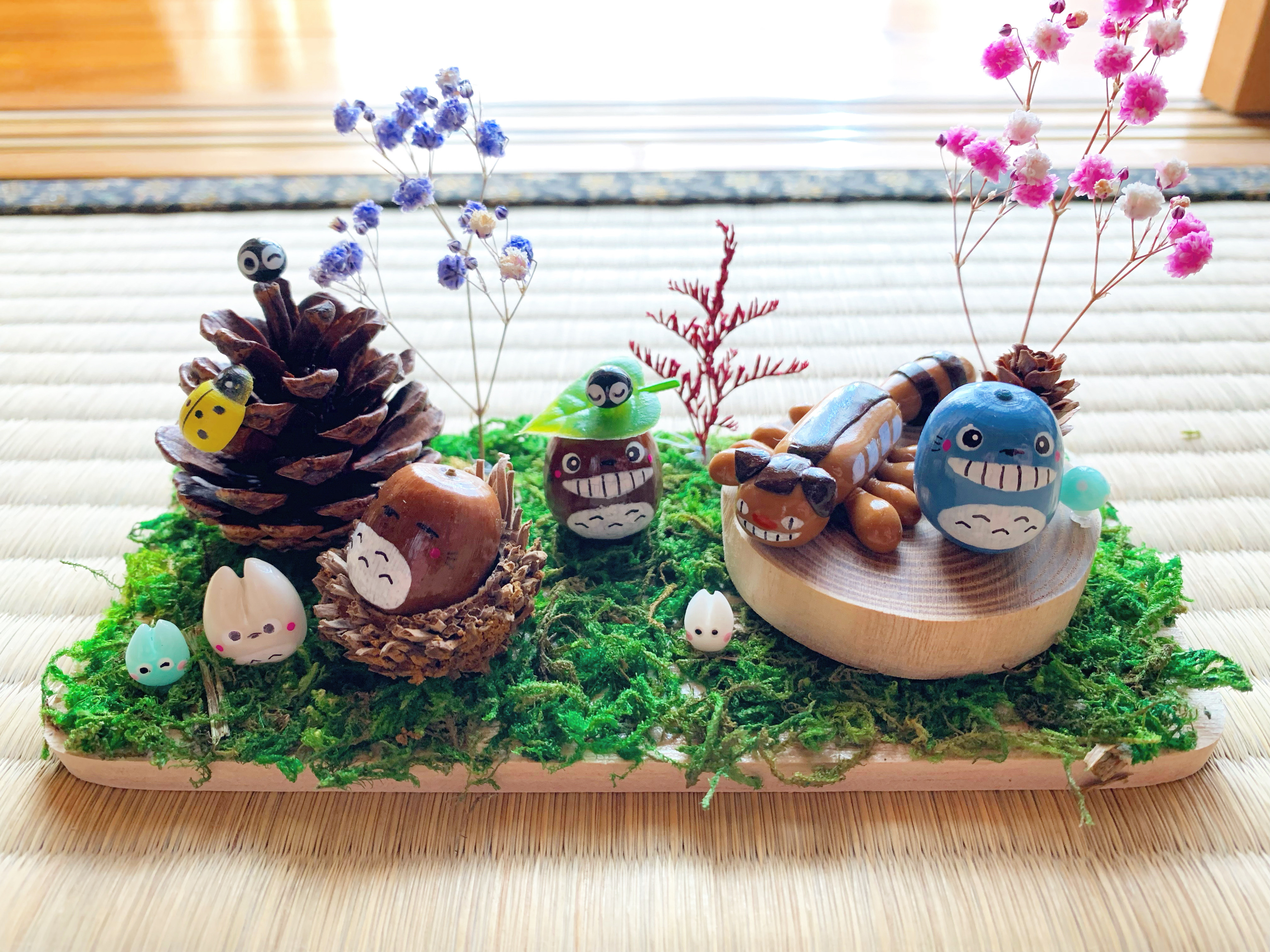 どんぐりアート♡夏のオブジェ　4種♡ どんぐりアート♡夏のオブジェ 4種♡ どんぐりアート♡夏のオブジェ 4