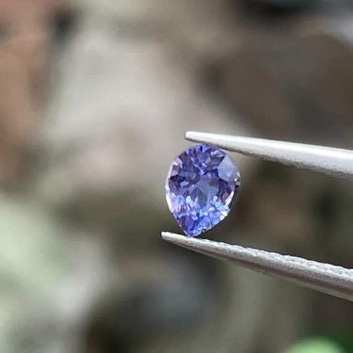 M1231-6)『非加熱スリランカ産』天然パープルサファイア 0.178ct 