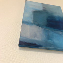A study of the color Blue β/抽象画(F4)/北欧/アート/インテリア 6枚目の画像