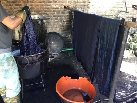 Jahlive  hemp×organic cotton 草木染め褌 6枚目の画像