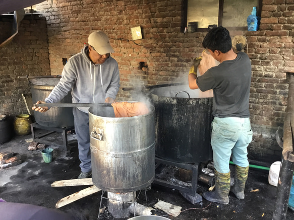 Jahlive  hemp×organic cotton 草木染め褌 7枚目の画像