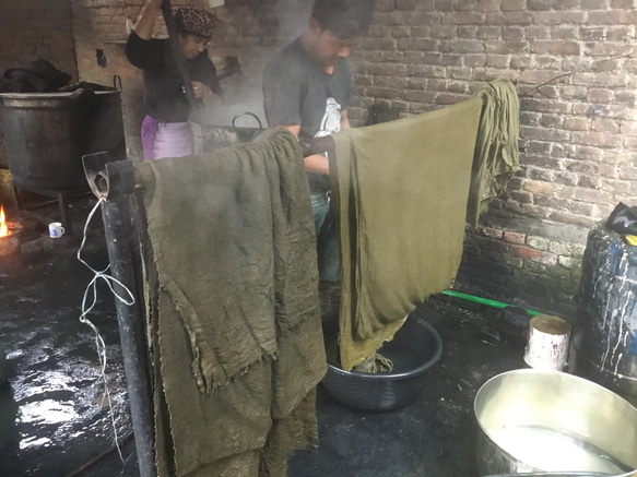 Jahlive  hemp×organic cotton 草木染め褌 8枚目の画像