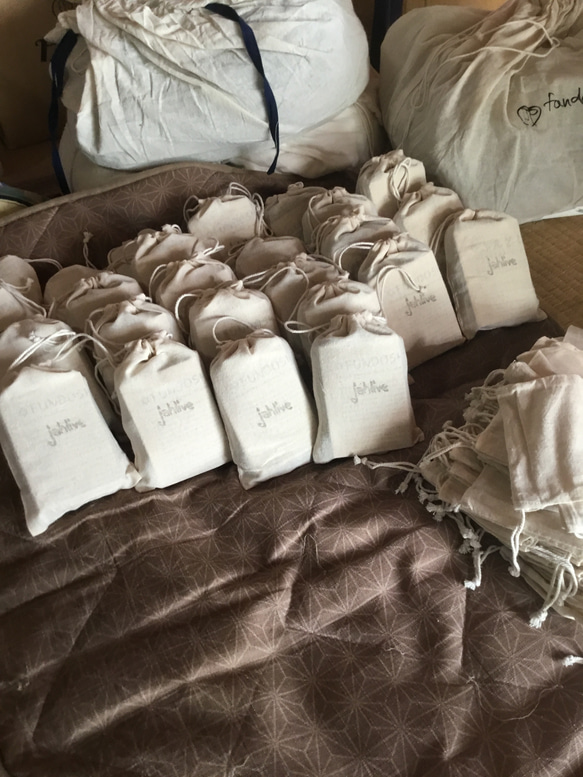 Jahlive  hemp×organic cotton 草木染め褌 9枚目の画像