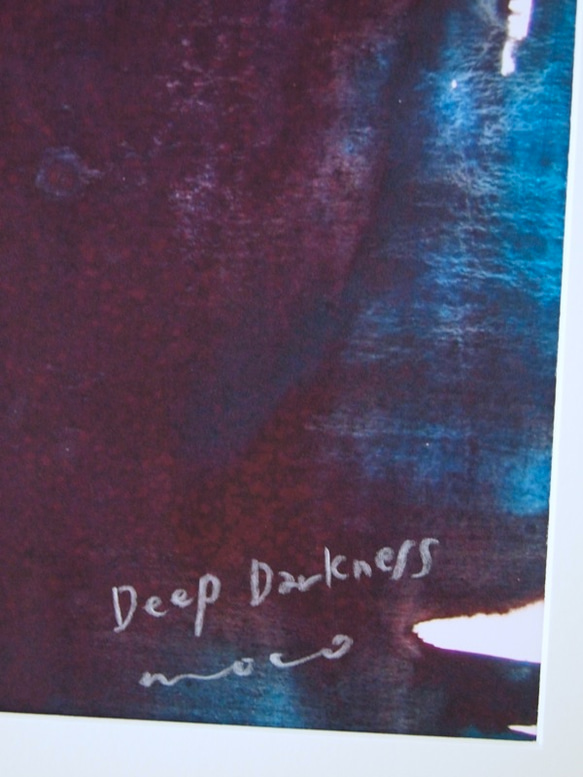 ＜販売受付3/3まで＞MANA ART:『Deep Darkness』 2枚目の画像