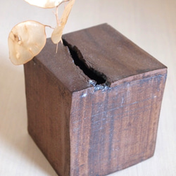 Box vase No.6 (Stained wood) 1枚目の画像