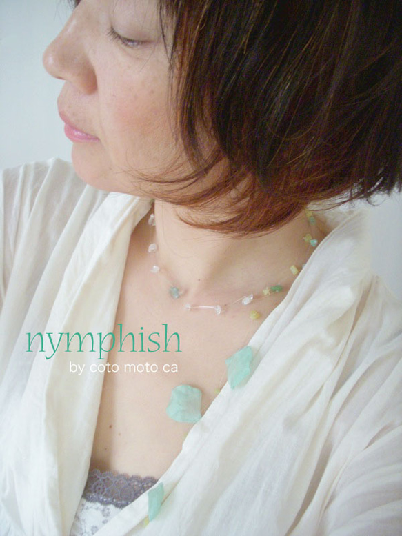 【nymphish】Rose Essense： AQUAMALINE <Daylight Dew> 4枚目の画像