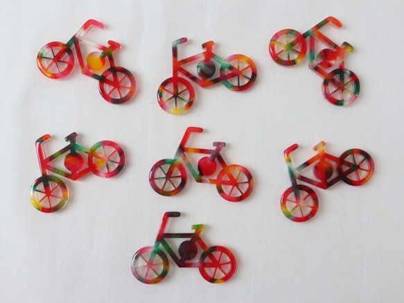 Bicycleピンズ　ミックス 5枚目の画像