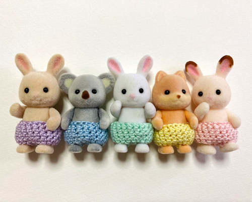 シルバニア　オーダー　Y Y オーダーページ シルバニアファミリー 服 ハンドメイド ボタン付