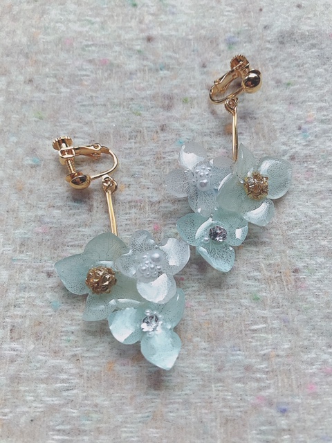 アクセサリーイヤリング3個(ハンドメイド)
